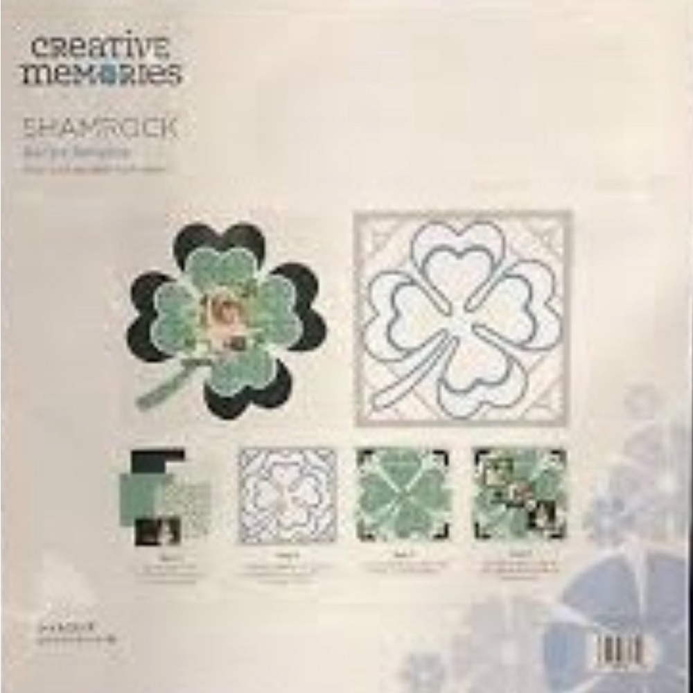 Creative Memories Shamrock Recipe Template - Picture 3 of 6
